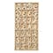 6 Packs: 140 ct. (840 total) 1.5" Punch Cut Wood Script Letters by Make Market®